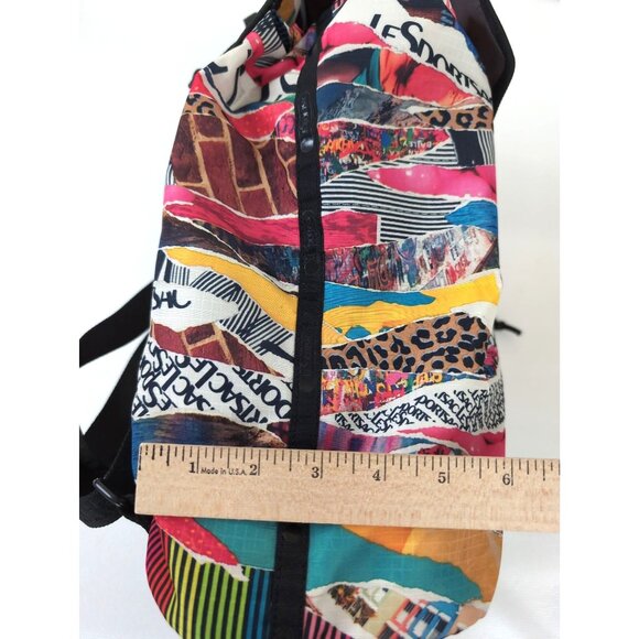 LeSportsac Gabrielle Backpack‎ Y2K College Lightweight Foldable Travel Vacation - Picture 13 of 14